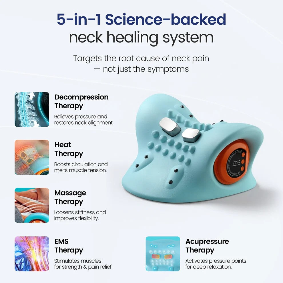 NeckEase Pro™ – Smart Neck Massager
