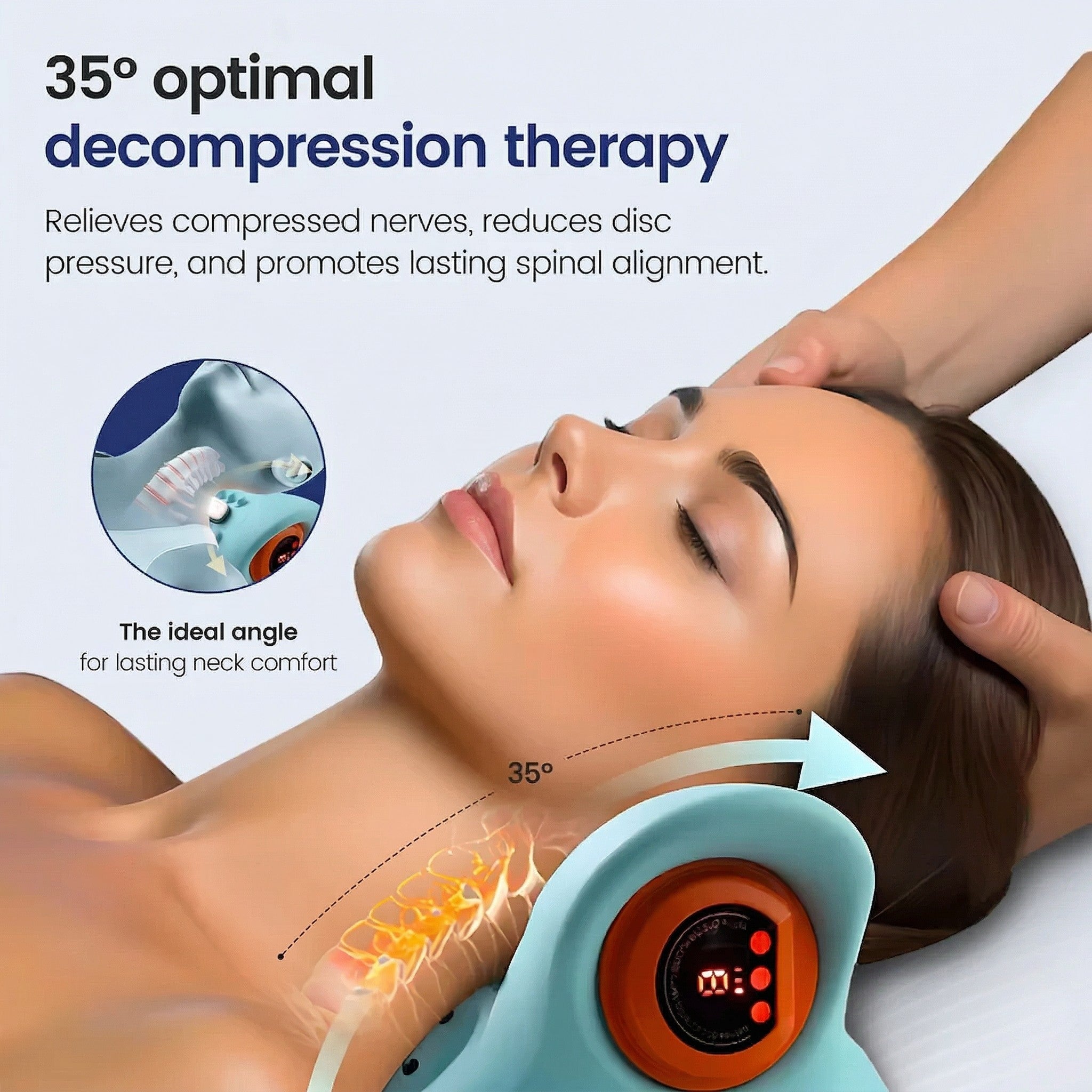 NeckEase Pro™ – Smart Neck Massager