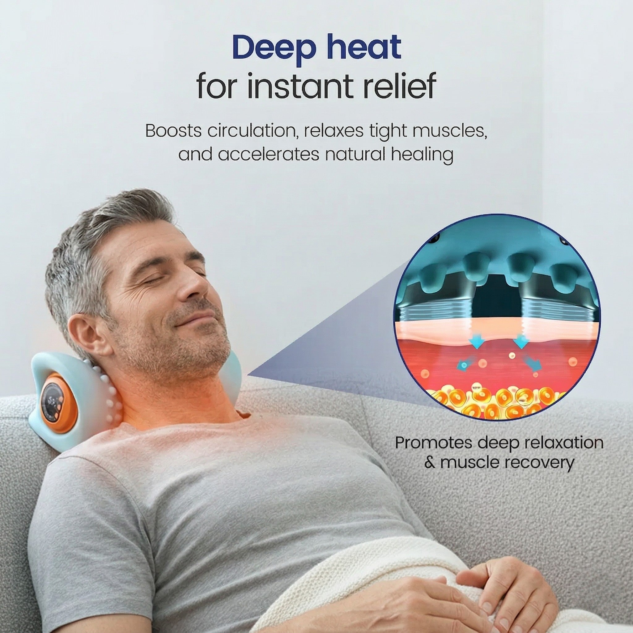 NeckEase Pro™ – Smart Neck Massager